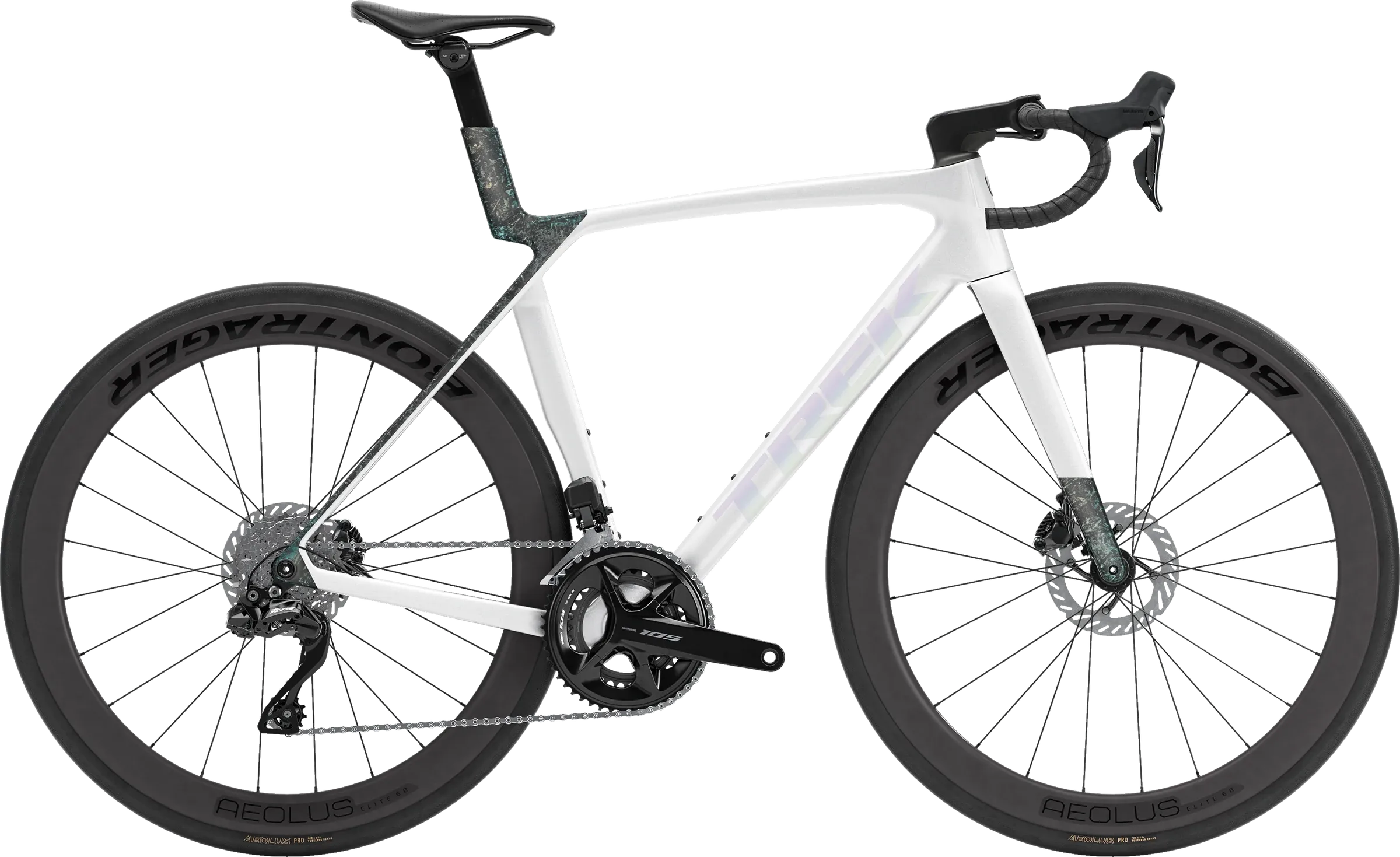 Trek Madone SL 6 in Crystal White